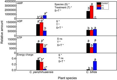 The metabolism of nonstructural carbohydrates, lipids, and energy in two Cycas species with differential tolerance to unexpected freezing stress